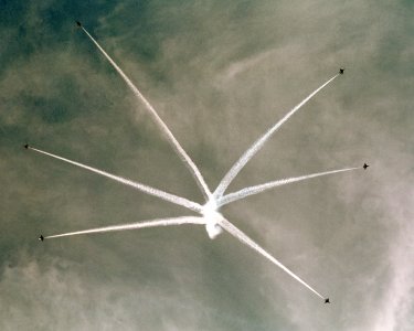A-4F Blue Angels Bomb Burst 1984