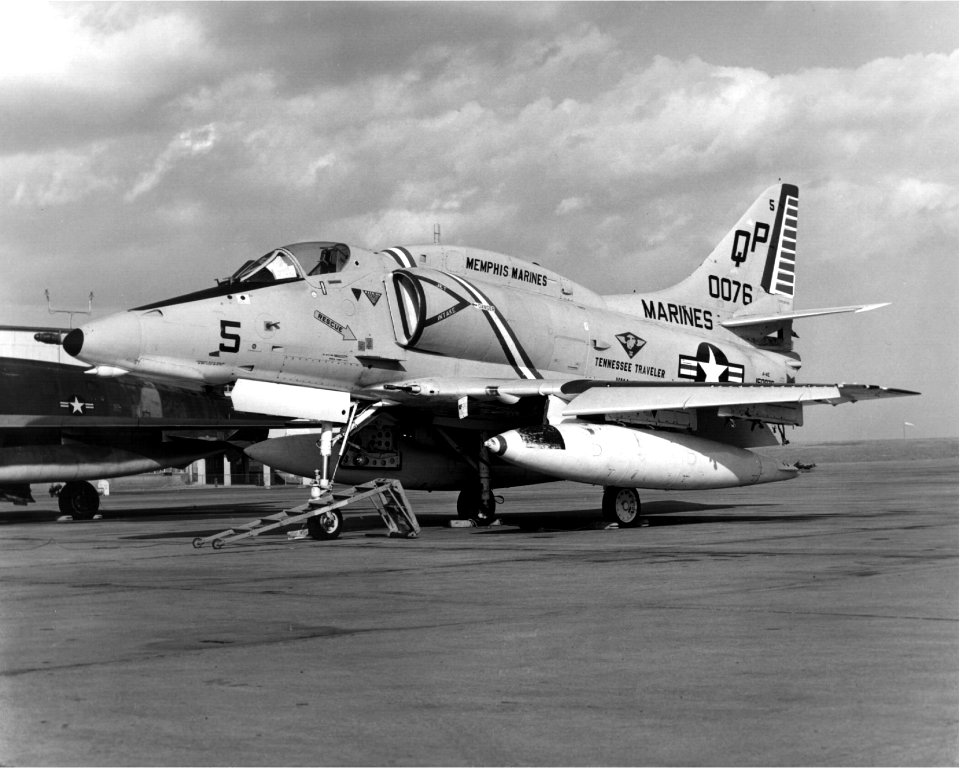 A-4E VMA-124 1970s NMNA