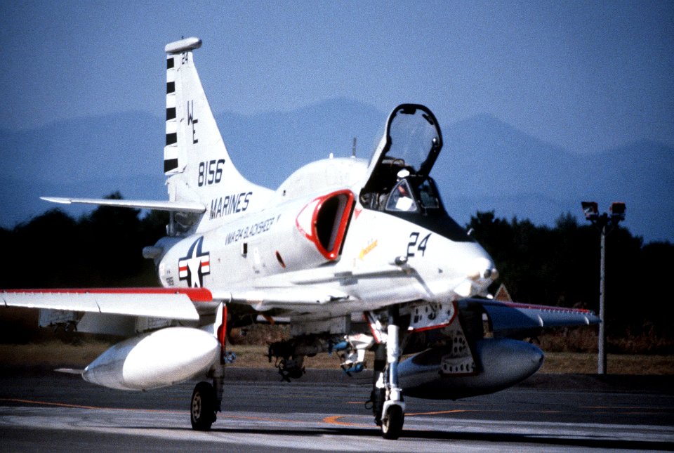 A-4M VMA-214 MisawaAB 1980