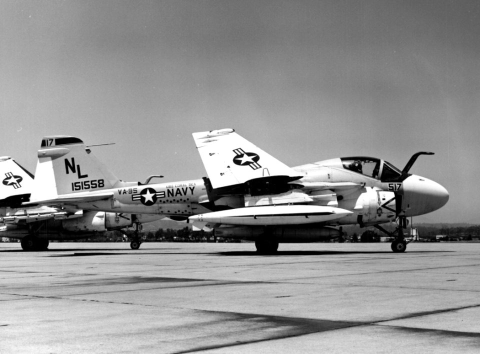 A-6B Intruder VA-95 at NAS Miramar 1974