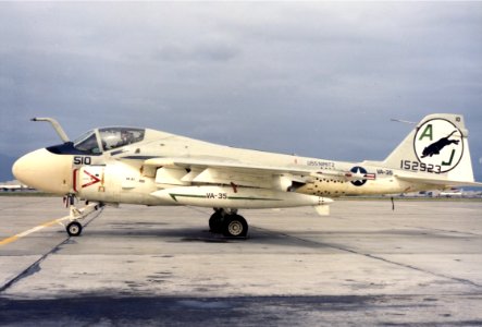 A-6E VA-35 at Moffett Field 1975