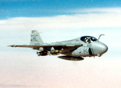 A-6E VA-75 en route to target 1991