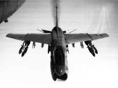 A-7A Corsair II of VA-37 over Vietnam in 1969