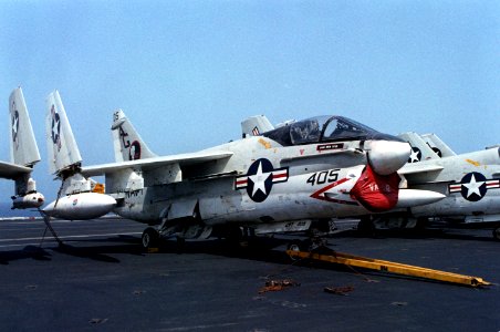 A-7E VA-12 on USS Eisenhower (CVN-69) 1980
