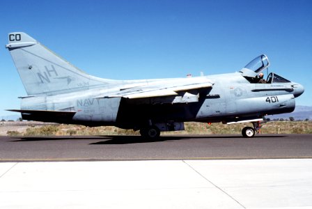 A-7E VA-94 at NAS Fallon 1987