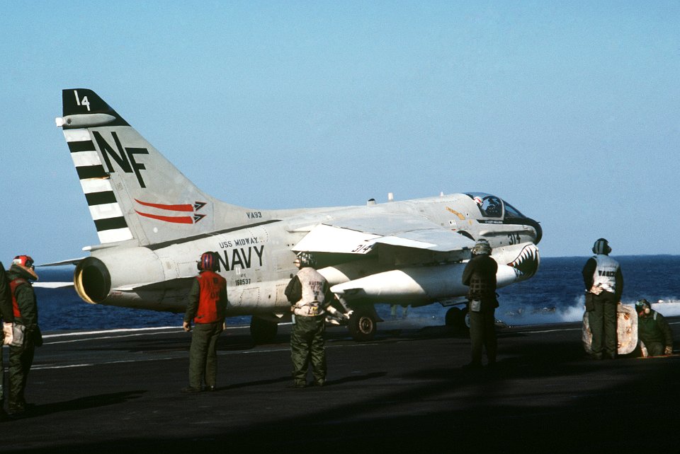 A-7E VA93 CV41 1981