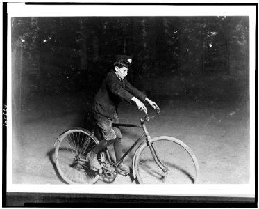 A. D. T. Messenger Boy, Indianapolis, 10 P.M. LOC cph.3c05664 photo