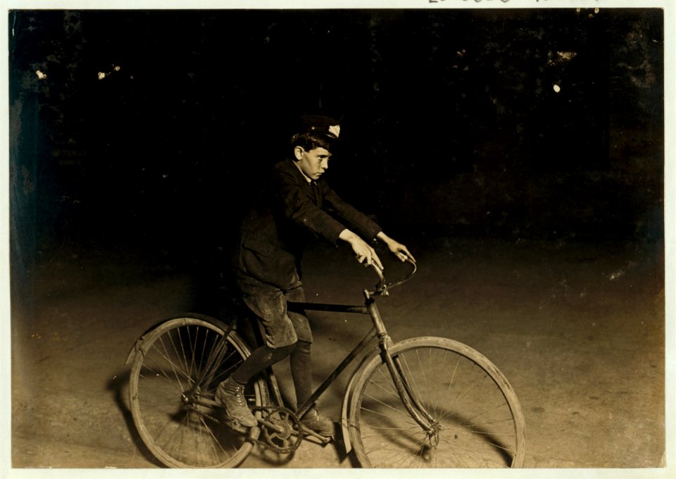 A. D. T. Messenger Boy, Indianapolis, 10 P.M. LOC cph.3c05664