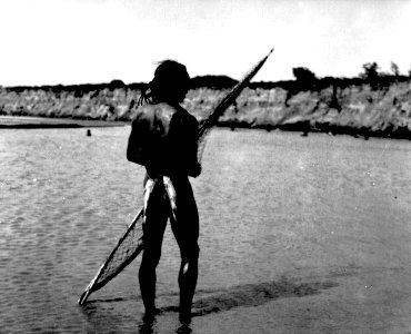 A. fiskare. Foto, Erland Nordenskiöld 1908. Erhållen från Erland Nordenskiöld, okänt år - SMVK - 004631