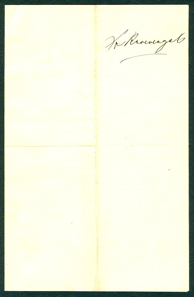 A. Knoevenagel Maschinen-Fabrik Eisengiesserei und Kesselschmied Briefbogen 1890-02-07 Seite 2