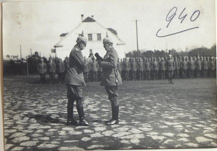A. Gstbs.Chef Obstlt.R.v.Hemmer, Kmdeur d.B.Mil.Max Jos. Ordens, Feier 29.3.17. (BildID 15727516)