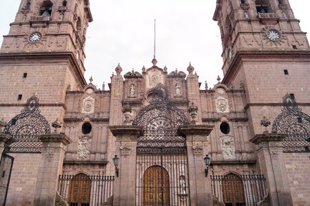Facade monuments historic buildings