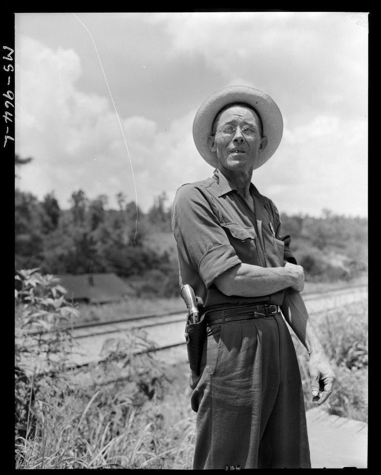 A. T. Tuggle, Deputy Sheriff. Consolidated Coal Company, Bankhead Mine, Bankhead, Walker County, Alabama. - NARA - 540633