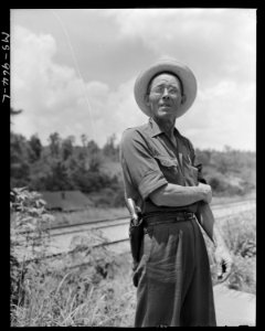 A. T. Tuggle, Deputy Sheriff. Consolidated Coal Company, Bankhead Mine, Bankhead, Walker County, Alabama. - NARA - 540633