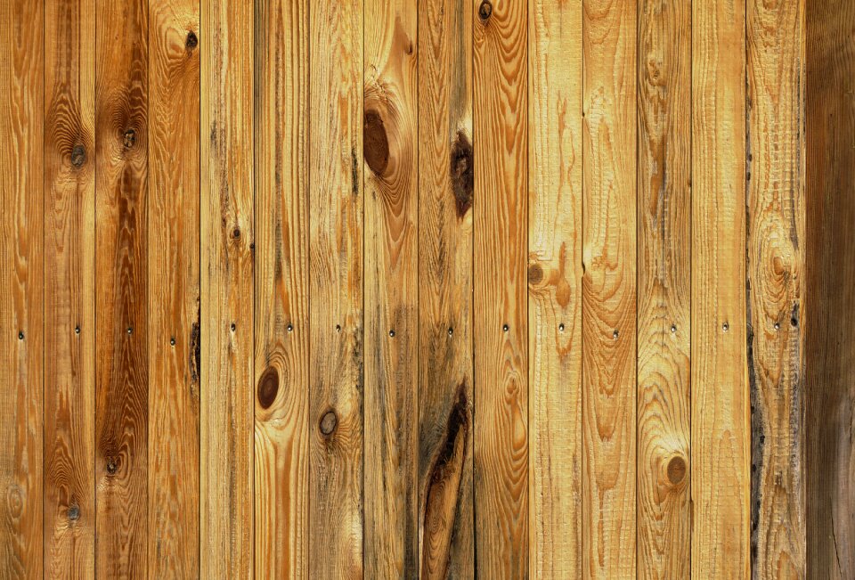 Wooden wall battens background