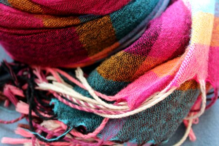 Trellis colorful textile