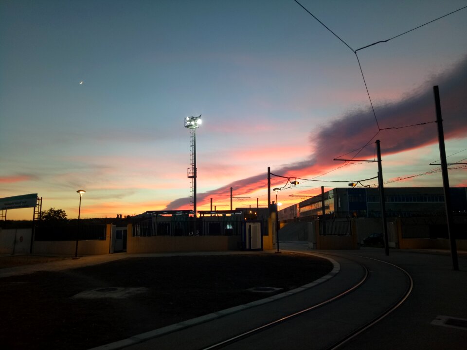 Sunset constantine algeria