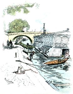 A.Gérardin (Paris en plein air, BUC, 1897) 4.Bateau-lavoir