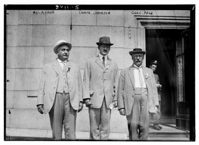 A.H. Runge, Com'r Johnson, Geo. C. Hale LCCN2014694056
