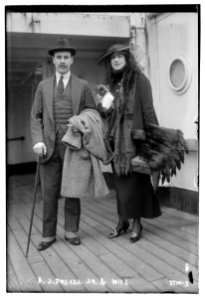 A.J. Drexel Jr. and wife LCCN2014700634