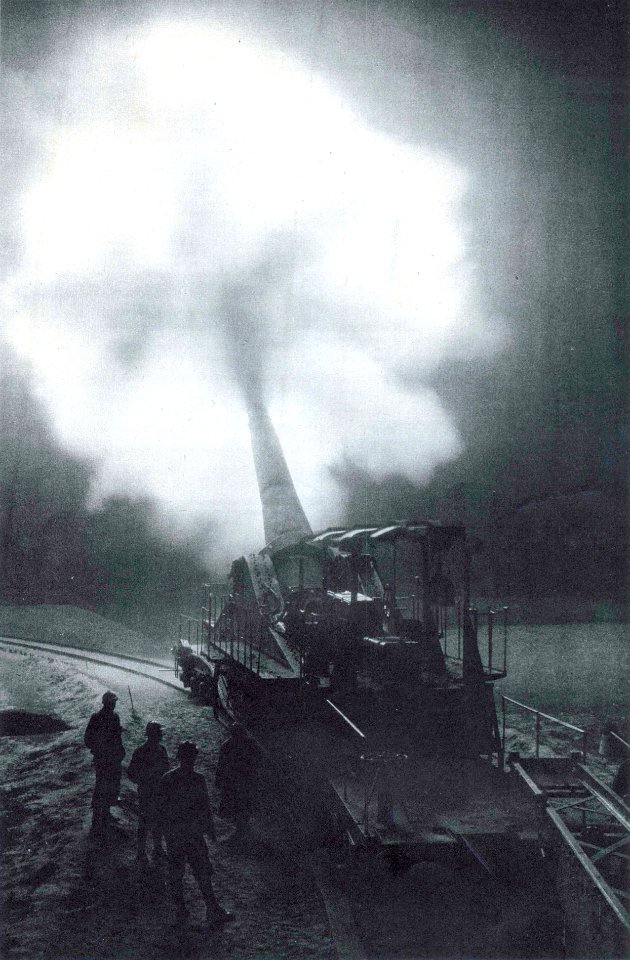 A.L.G.P. (Artillerie Lourde a Grande Puissance, Tir de nuit d'une pièce de 320