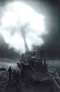 A.L.G.P. (Artillerie Lourde a Grande Puissance, Tir de nuit d'une pièce de 320