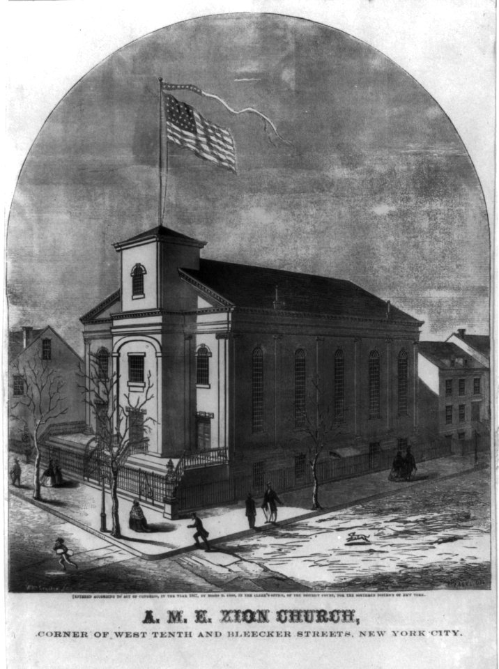 A.M.E. Zion Church, corner of West Tenth and Bleecker Street, New York City LCCN2002737222