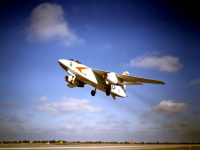 A3D-1 Skywarrior taking off c1958