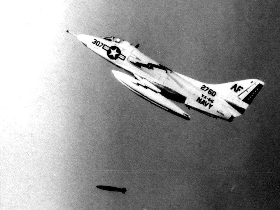A4D-2 VA-66 CVA-11 loft bomb practice NAN12-59