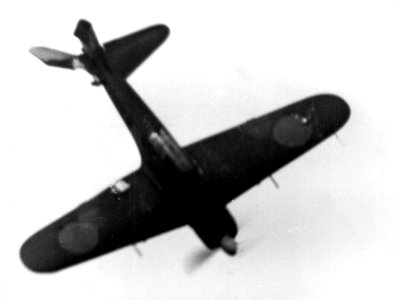 A6M damaged by USS Essex (CV-9) 1945