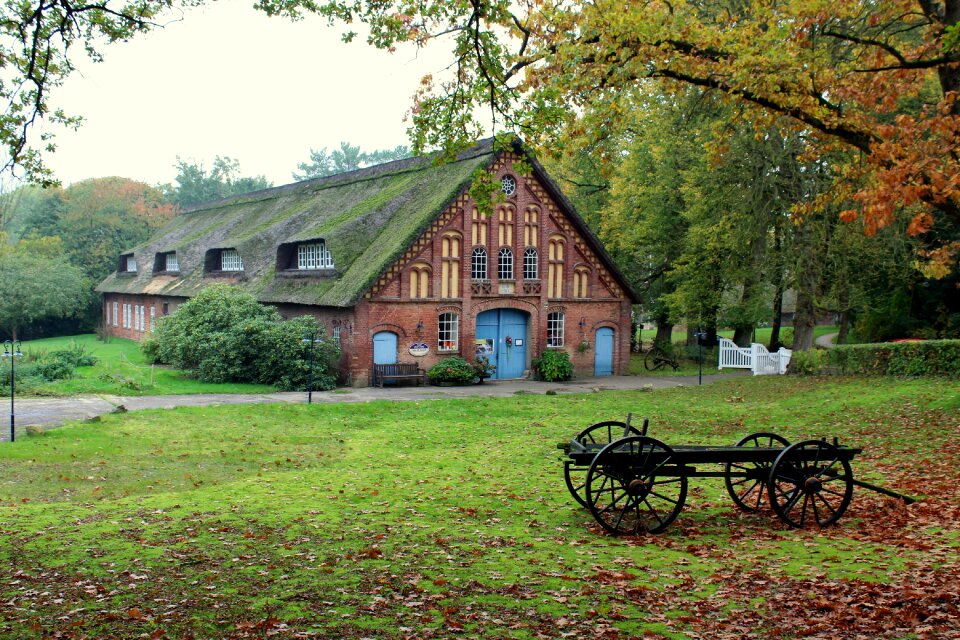 Building house farm