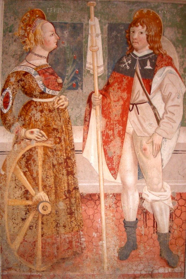 Abbazia San Nazzaro (NO) Affresco Chiesa 1