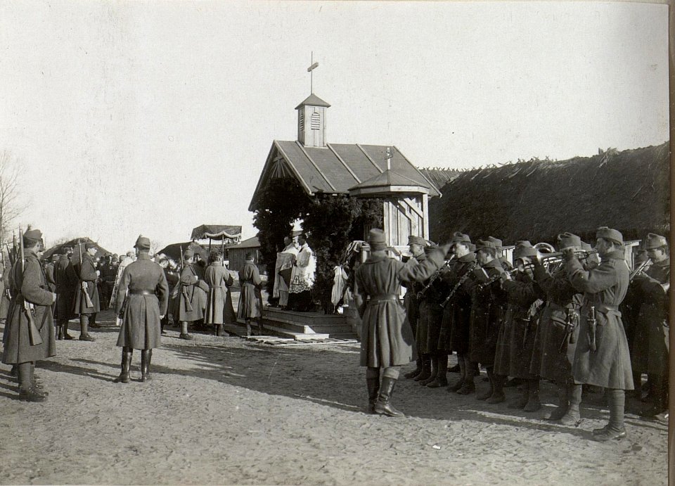 Abbildung von Leben im Feld und Unterkünften am russischen Kriegsschauplatz (BildID 15690418)