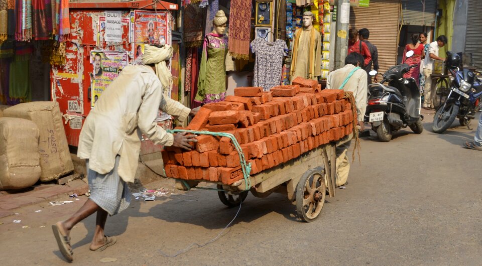 City india transporting photo
