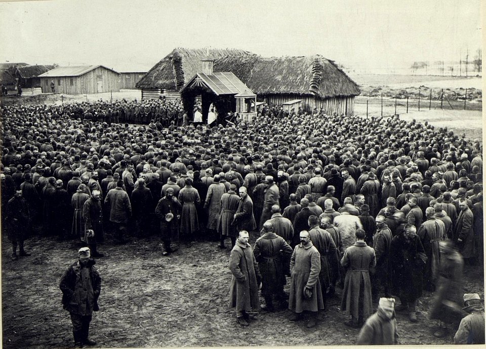 Abbildung von Leben im Feld und Unterkünften am russischen Kriegsschauplatz (BildID 15690439)