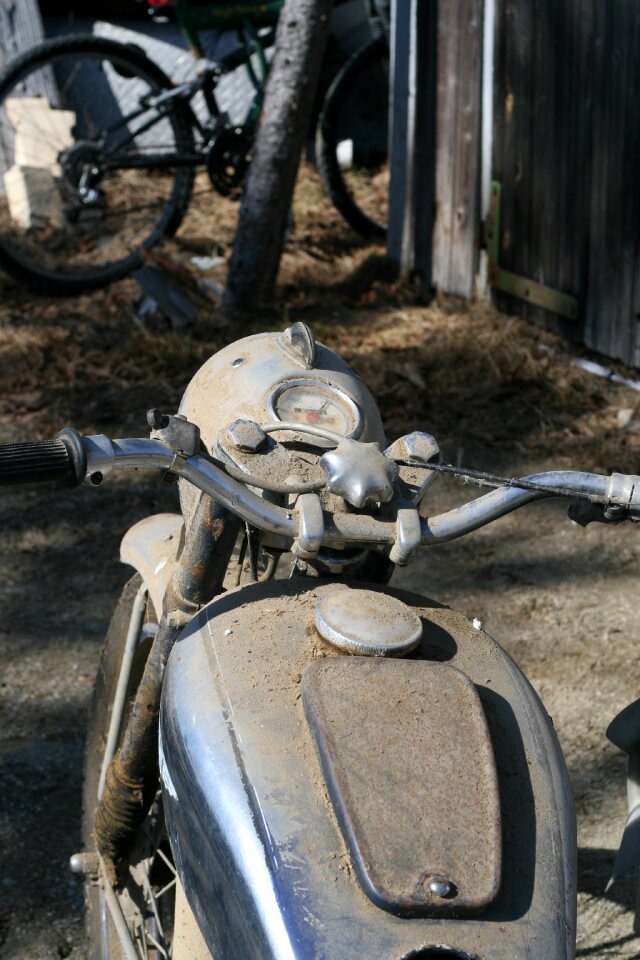 Rusty abandoned rust