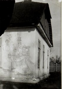 Abbildungen von Unterkünften, Feldgottesdiensten und Freizeiteinrichtungen am russischen Kriegsschauplatz (BildID 15688429)