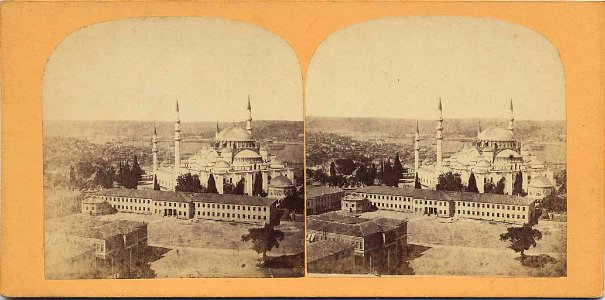 Abdullah frères - A Mosque in Istanbul - pre 1895