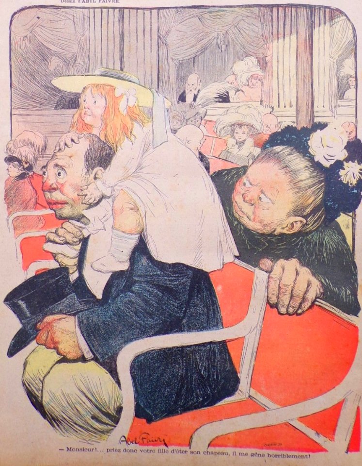 Abel Faivre La Revue 4 Jan 1900