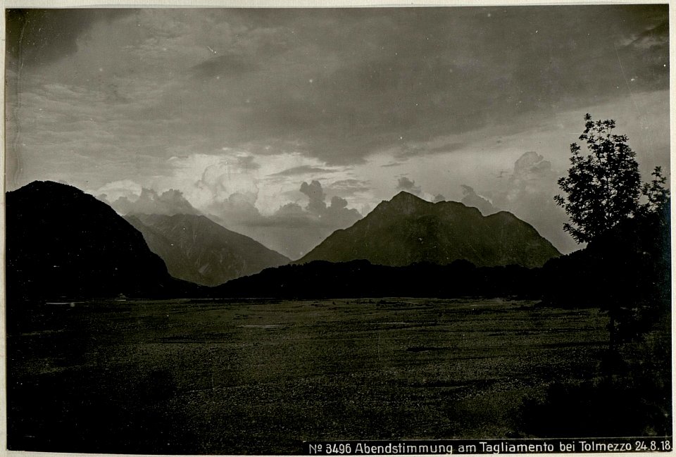 Abendstimmung am Tagliamento bei Tolmezzo (BildID 15623867)