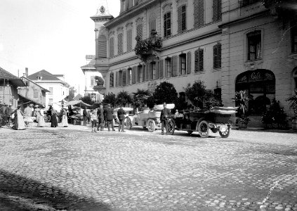 Abfahrt der Stabsoffiziere der Division 5 - CH-BAR - 3236355