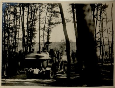 Abfahrt des Generalfeldmarschalls August von Mackensen nach der Besichtigung der Truppen im Taslanwald (BildID 15545294)