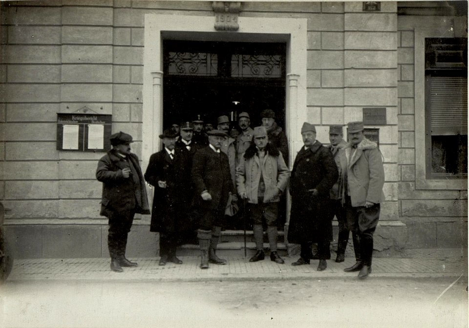 Abfahrt des Eisenbahnministers Freiherr von Forster von Kötschach (BildID 15465404)