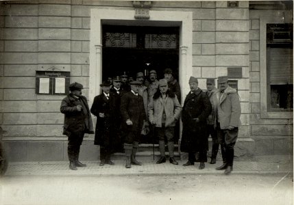 Abfahrt des Eisenbahnministers Freiherr von Forster von Kötschach (BildID 15465404)