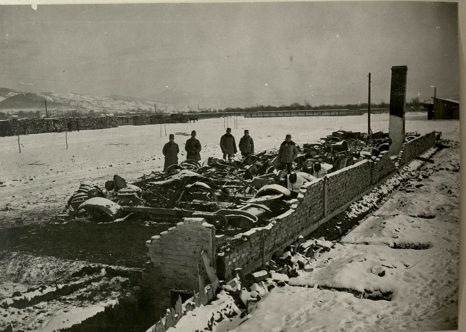 Abgebrannte Autogarage in M.Sziget (BildID 15717061)