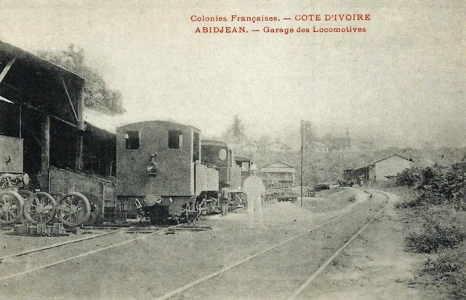 Abidjan-Garage des locomotives
