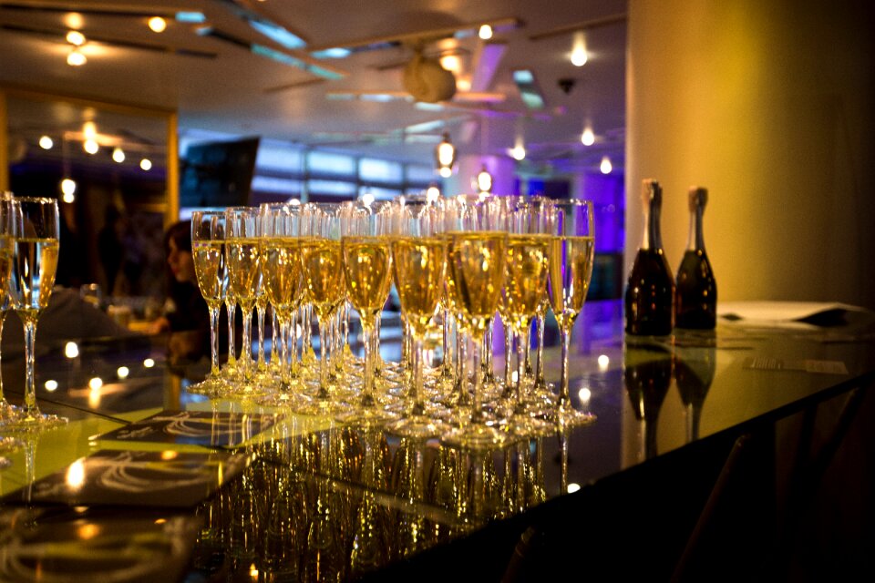 Alcohol drink evening