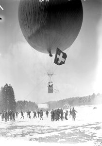 Abheben des Fesselballons - CH-BAR - 3238354