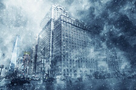 Snowfall cold weather