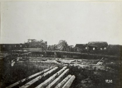 Abildung von Infrastruktureinrichtungen, Fabriken und Versorgungseinheiten am russischen Kriegsschauplatz (BildID 15685942)